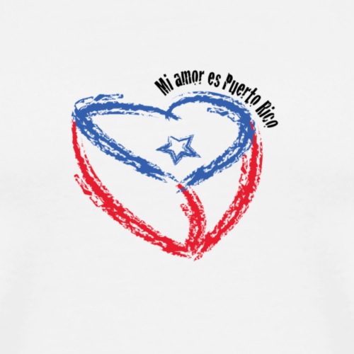 Mi Amor es Puerto Rico - Men's Premium T-Shirt