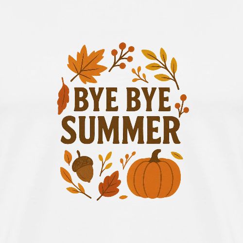 Bye Bye Summer - Men's Premium T-Shirt
