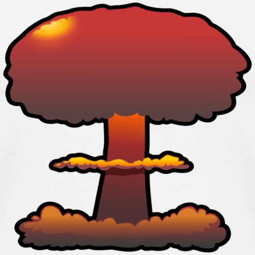 Nuclear explosion - Men's Premium T-Shirt