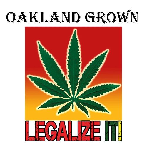 Oakland Grown Legal Cannabis Tshirts 420 wear - Men's Premium T-Shirt
