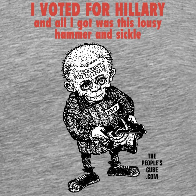 I Voted for Hillary - and all I got was this lousy