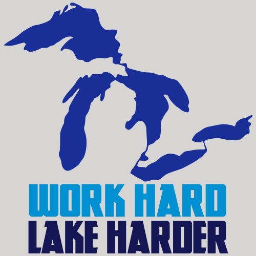 Lake Harder - Men's Premium T-Shirt