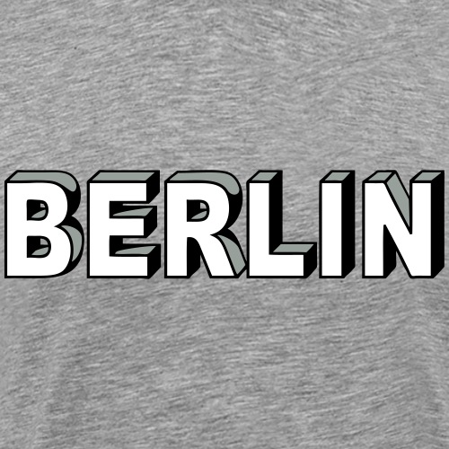 BERLIN Block Letters - Men's Premium T-Shirt