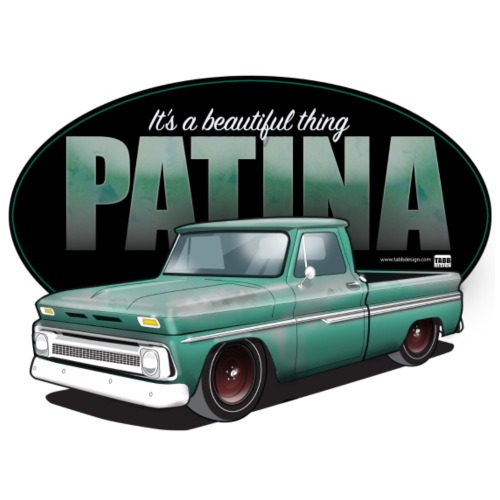PatinaArt64-66Fleetside - Men's Premium T-Shirt