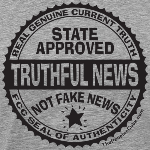 Truthful News FCC Seal - Men's Premium T-Shirt