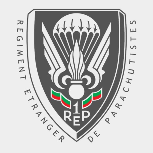 1er REP - Regiment - Badge - Dark - Men's Premium T-Shirt
