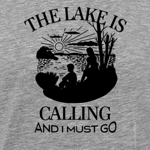 the lake - Men's Premium T-Shirt