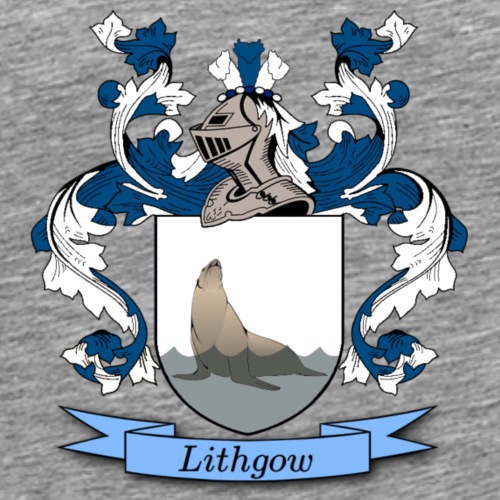 Lithgow Family Crest - Men's Premium T-Shirt