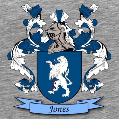 Jones Family Crest - Men's Premium T-Shirt