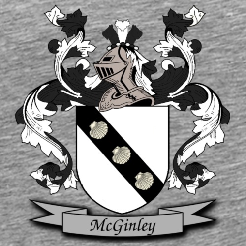 McGinley Family Crest - Men's Premium T-Shirt