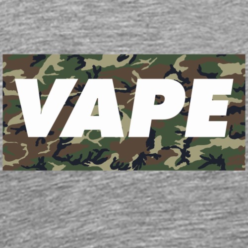 VAPE Camo - Men's Premium T-Shirt