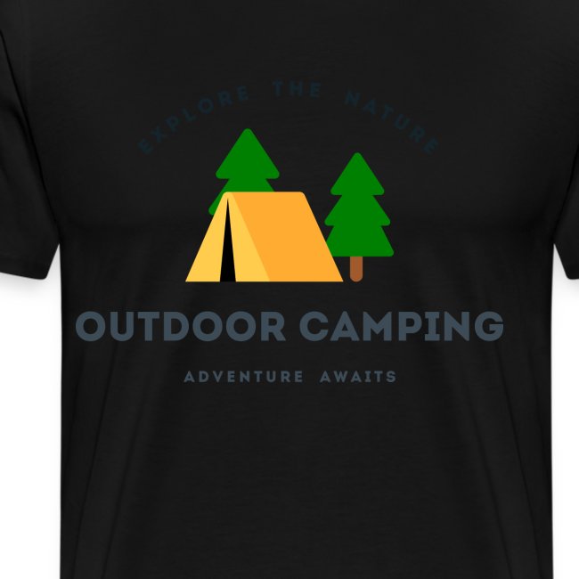 Outdoor Camping Adventure awaits T-shirt
