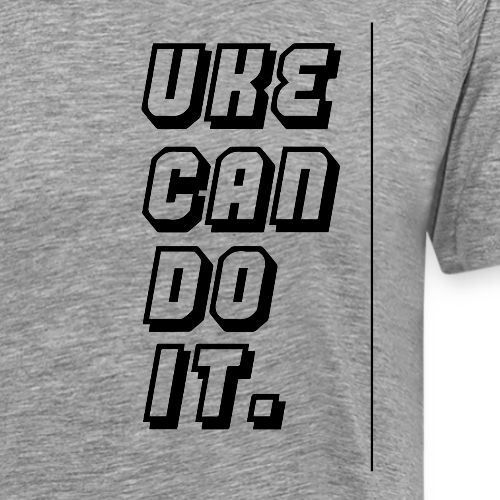 Half Pint Harry Uke Can Dream It - Black - Men's Premium T-Shirt