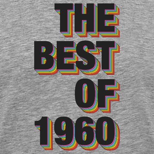 The Best Of 1960 - Men's Premium T-Shirt
