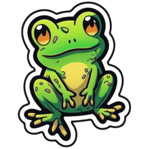Cute Frog - Men's Premium T-Shirt