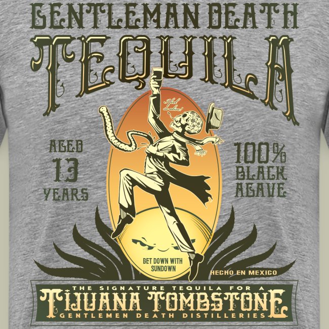 Vice daytime Grundlæggende teori Mens Premium T-Shirt | Gentleman Death Distillery