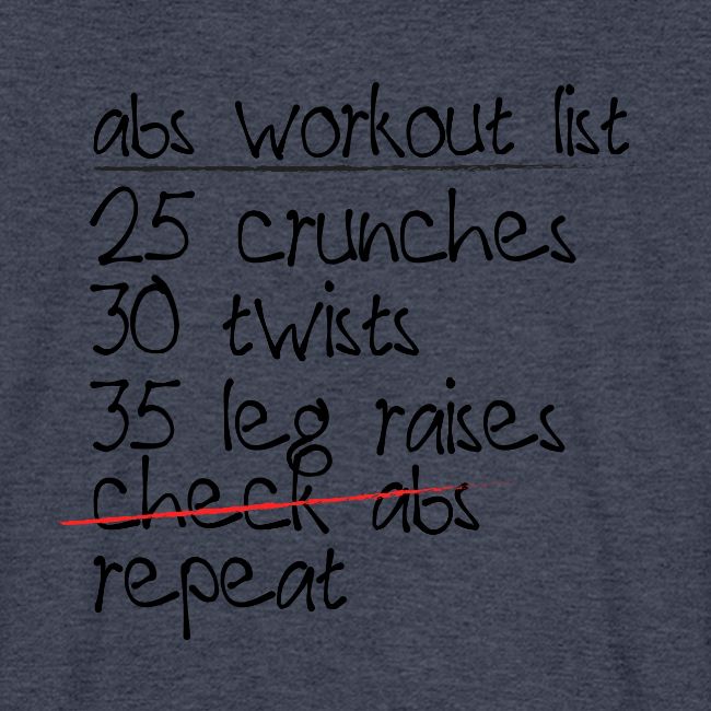 Abs Workout List