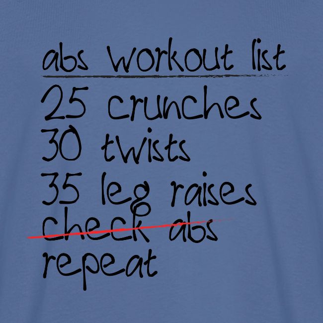 Abs Workout List
