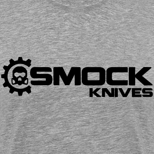 Smock Knives Black Front Long Logo