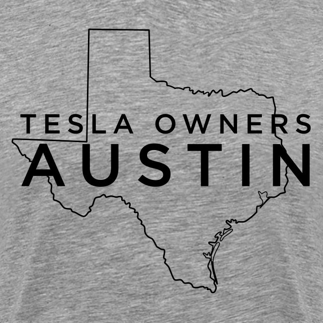 TESLA OWNERS AUSTIN CLUB MERCHANDISE