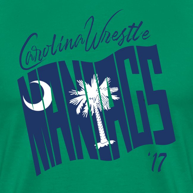 Carolina Wrestlemaniacs "Bash" Shirt SC version