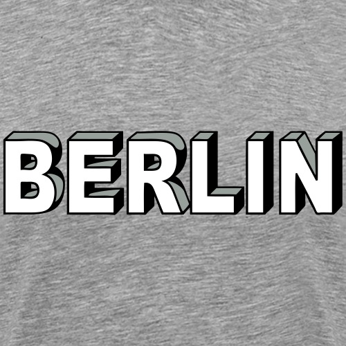 BERLIN Block Letters - Men's Premium T-Shirt
