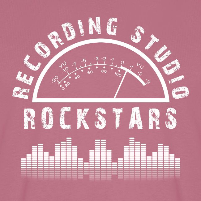 Recording Studio Rockstars - White Logo