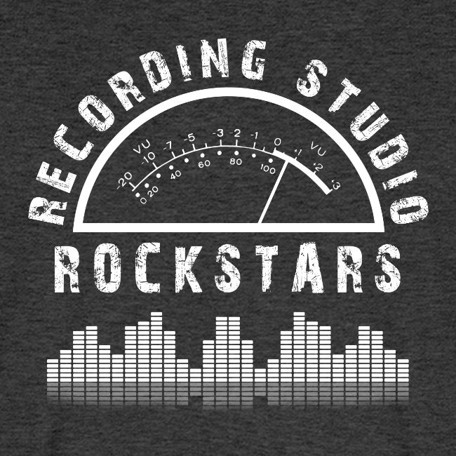 Recording Studio Rockstars - White Logo