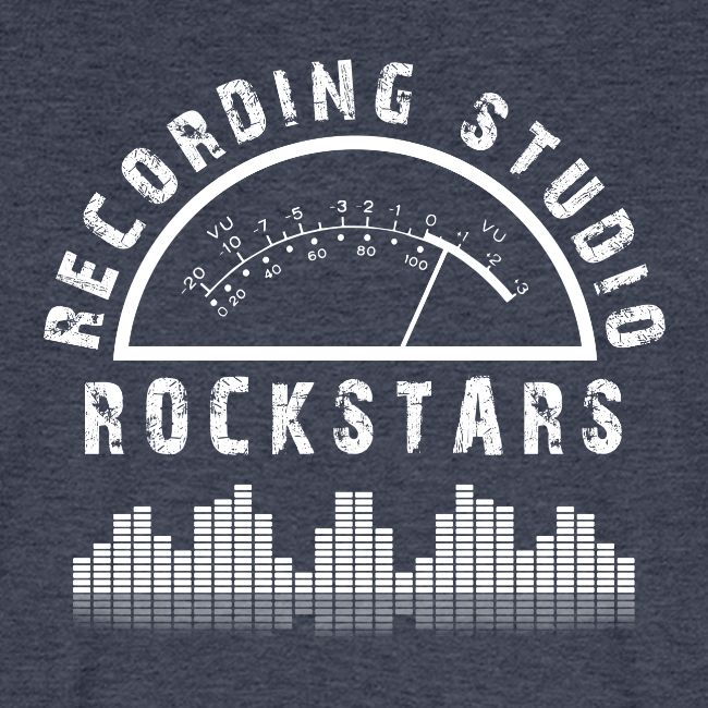 Recording Studio Rockstars - White Logo