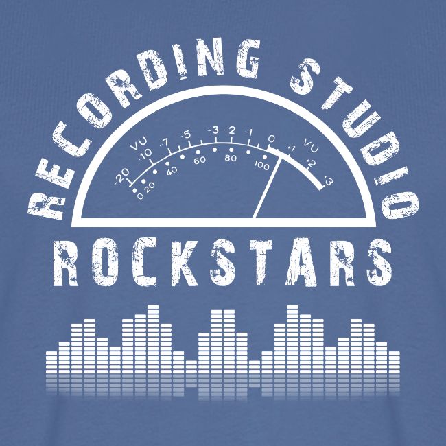 Recording Studio Rockstars - White Logo