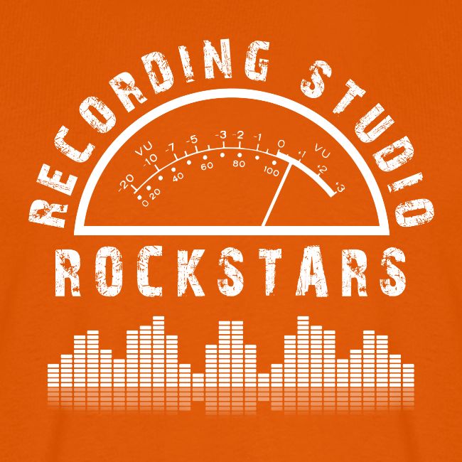 Recording Studio Rockstars - White Logo