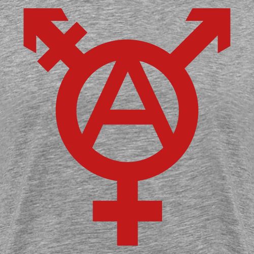 Tranarchy glitter - Men's Premium T-Shirt