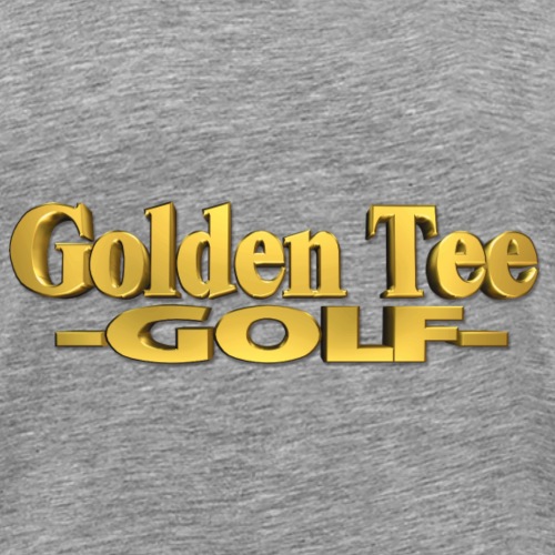 Golden Tee Golf - vintage logo - Men's Premium T-Shirt