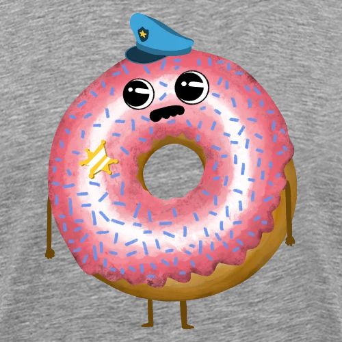 Donut Cop - Men's Premium T-Shirt