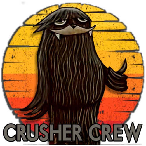 Crusher Crew Cryptid Sunset - Men's Premium T-Shirt