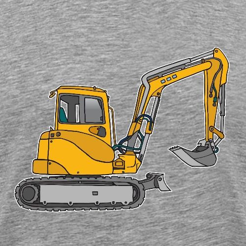 Yellow digger, excavators