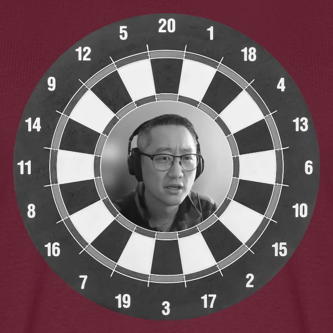Producer Jay on a Dartboard