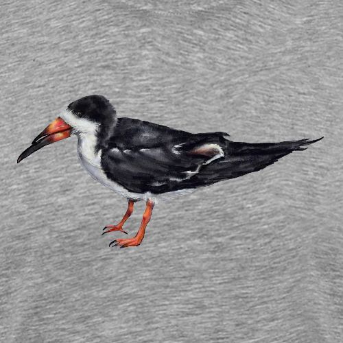 Black skimmer - Men's Premium T-Shirt