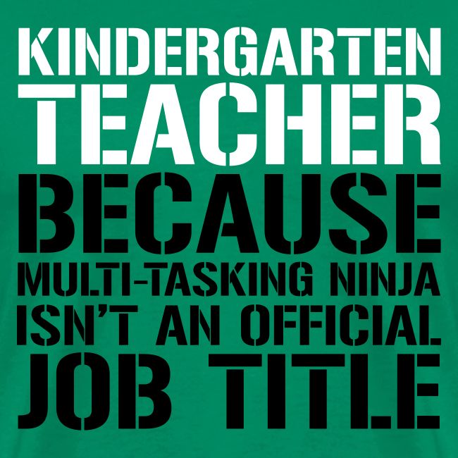 Kindergarten Ninja Teacher Funny Teachers T-Shirts