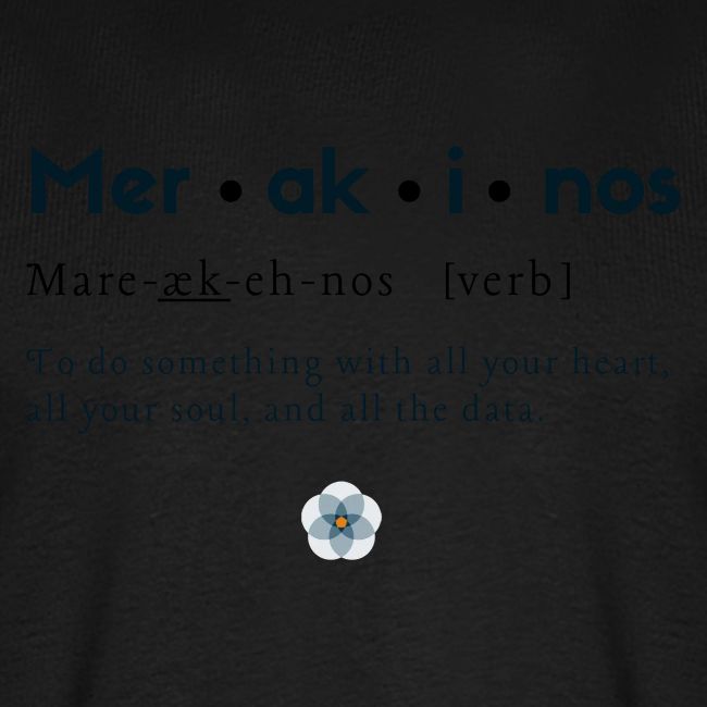 Merakinos definition with logo