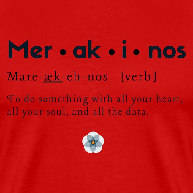 Merakinos definition with logo