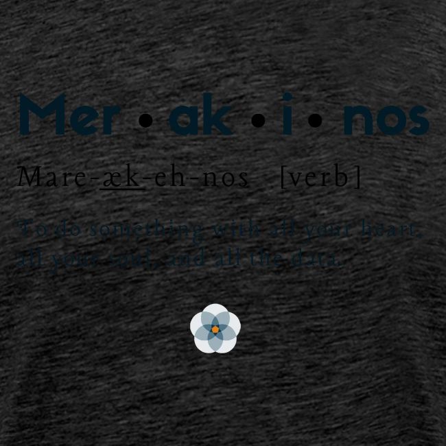 Merakinos definition with logo