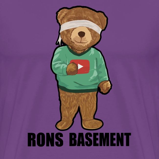 RONS BASEMENT Merchandise - Blindfolded Bear