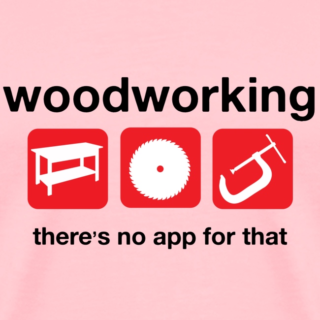 Woodworking There s no app for that