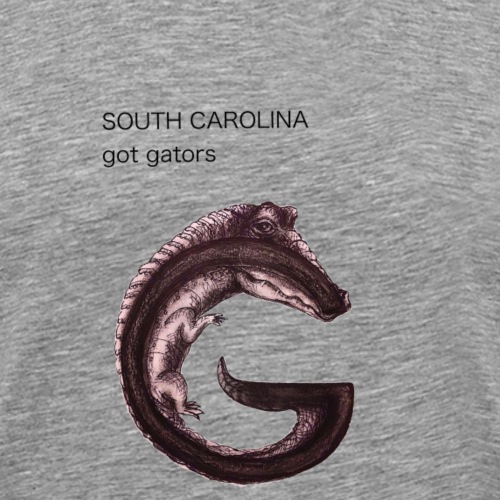 South Carolina gator - Men's Premium T-Shirt