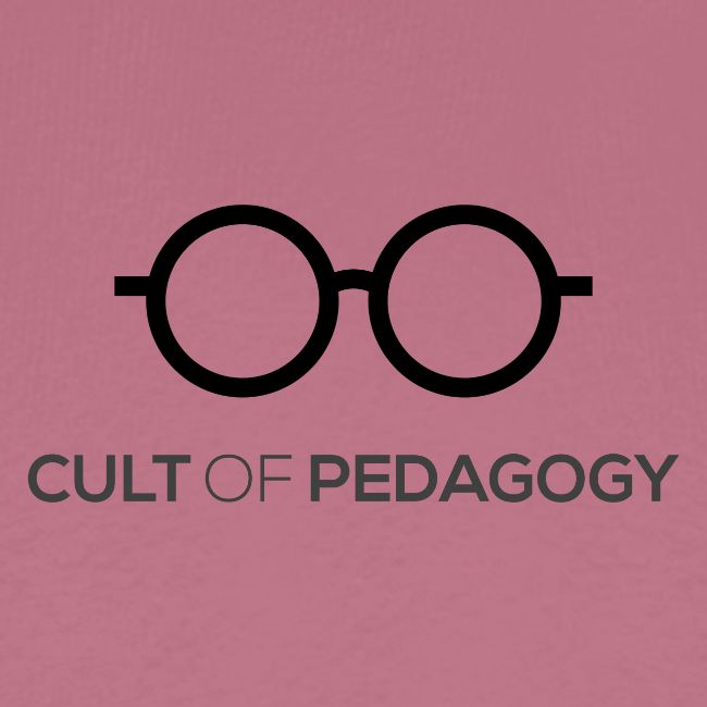 Cult of Pedagogy (black text)