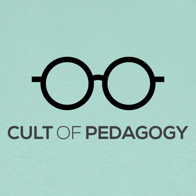Cult of Pedagogy (black text)