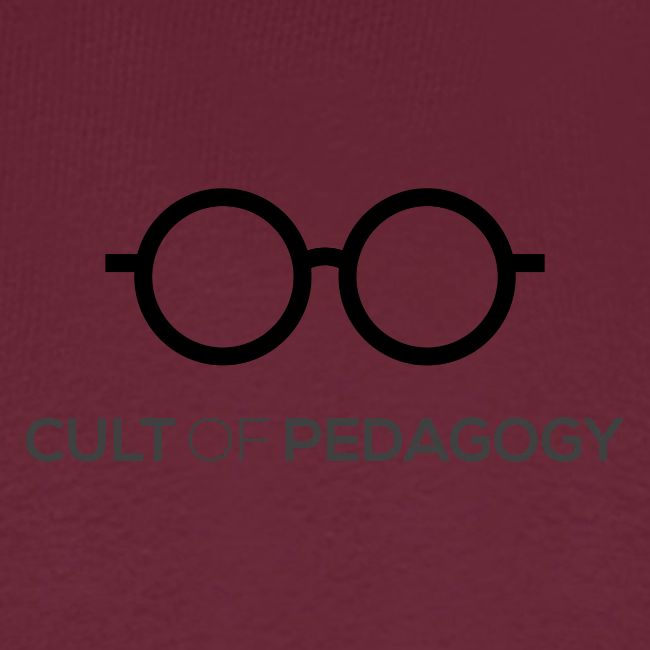 Cult of Pedagogy (black text)