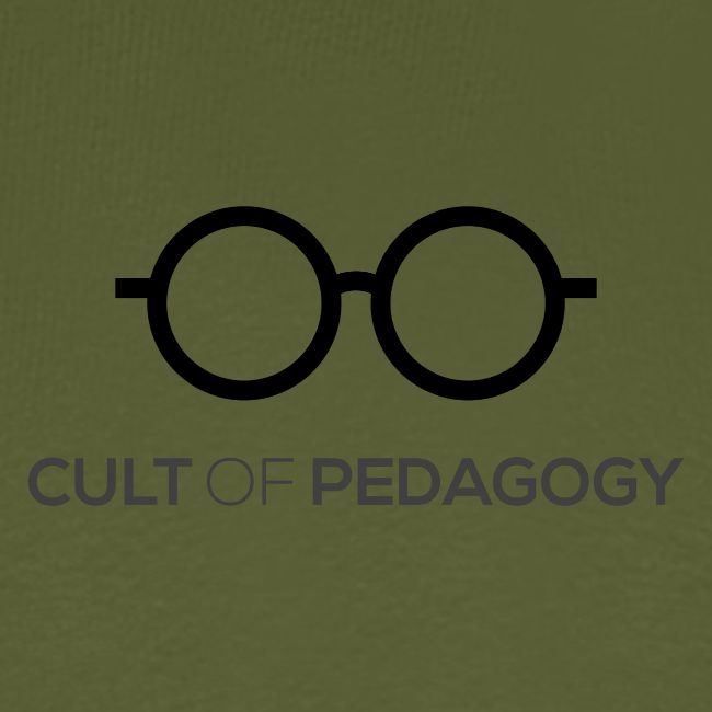 Cult of Pedagogy (black text)