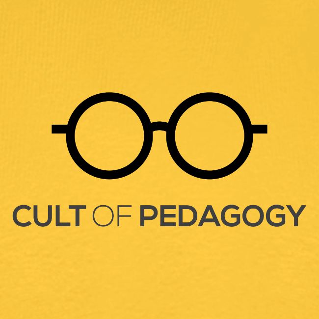 Cult of Pedagogy (black text)